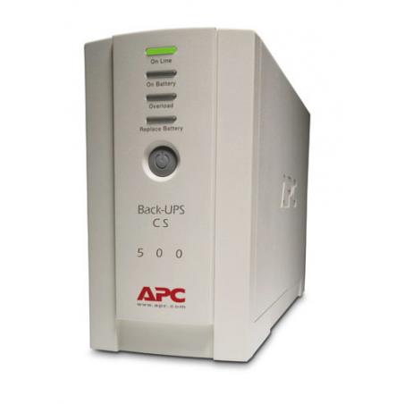 APC Back-UPS En espera (Fuera de línea) o Standby (Offline) 500 VA 300 W 4 salidas AC - Imagen 1