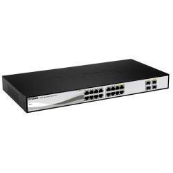 D-Link DGS-1210-16 switch Gestionado L2 Negro - Imagen 1