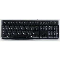 Logitech K120 teclado USB AZERTY Francés Negro - Imagen 1