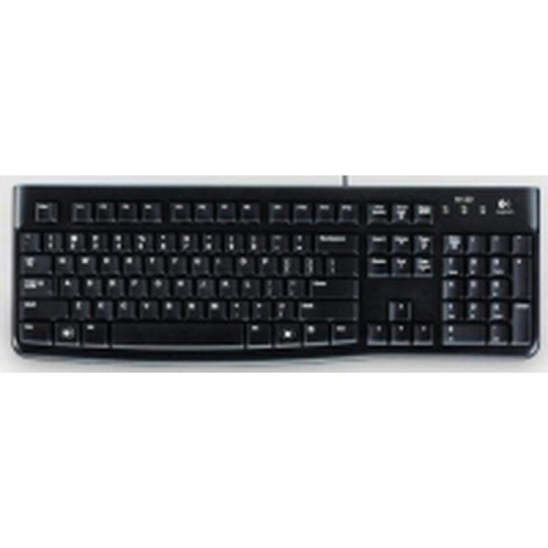 Logitech K120 teclado USB AZERTY Francés Negro - Imagen 1