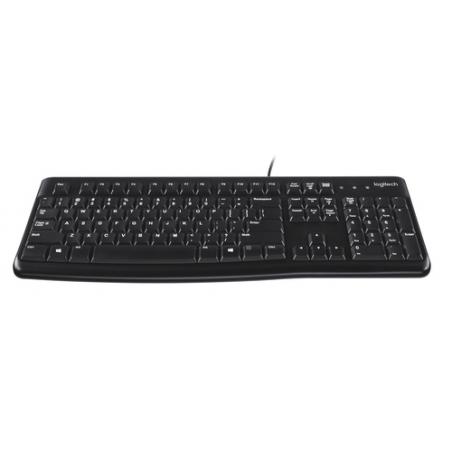 Logitech Keyboard K120 for Business teclado USB QWERTY Internacional de EE.UU. Negro - Imagen 1