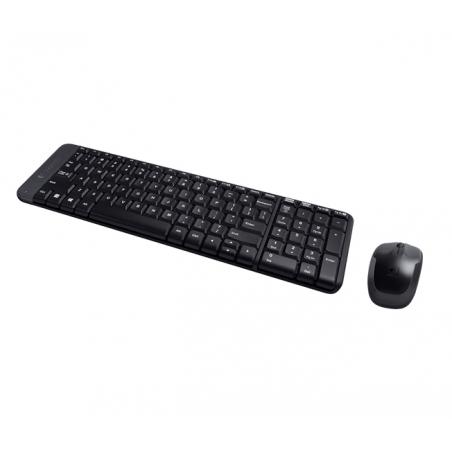 Logitech MK220 teclado RF inalámbrico QWERTZ Checa Negro - Imagen 2