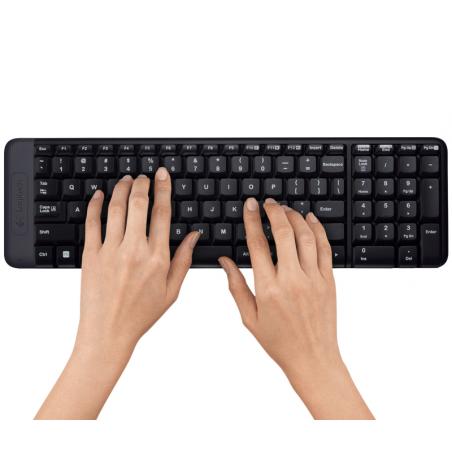 Logitech MK220 teclado RF inalámbrico QWERTZ Checa Negro - Imagen 4