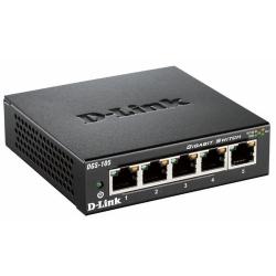 D-Link DGS-105 Negro - Imagen 1