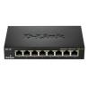 D-Link DGS-108 switch No administrado Negro - Imagen 1