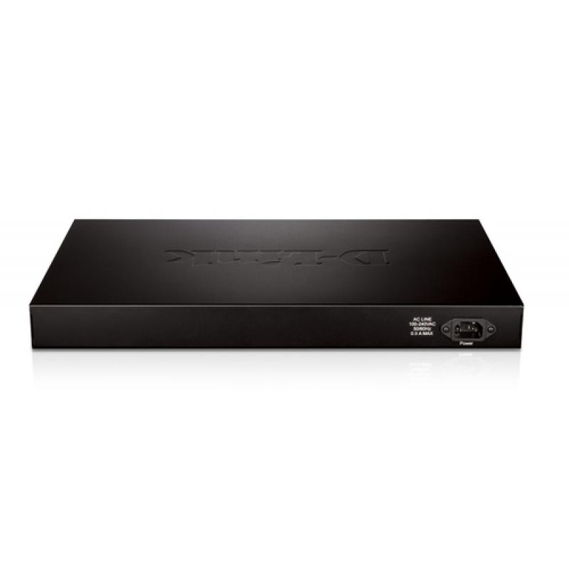 D-Link DGS-1210-52 switch Gestionado L2 Gigabit Ethernet (10/100/1000) Negro 1U - Imagen 3