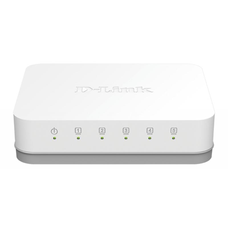 D-Link GO-SW-5G No administrado Gigabit Ethernet (10/100/1000) Blanco - Imagen 1
