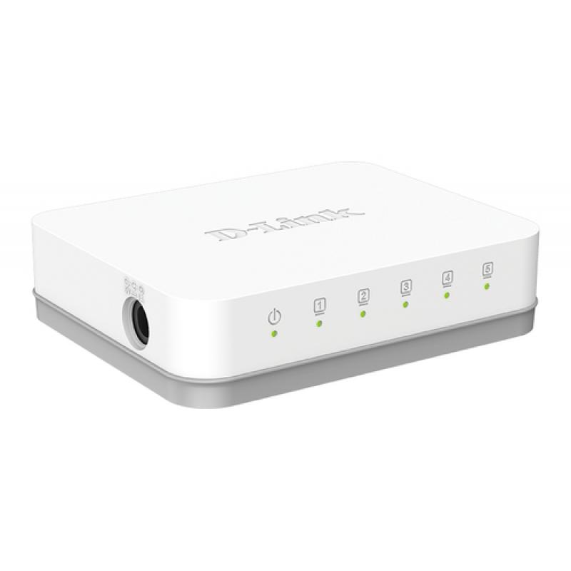 D-Link GO-SW-5G No administrado Gigabit Ethernet (10/100/1000) Blanco - Imagen 2