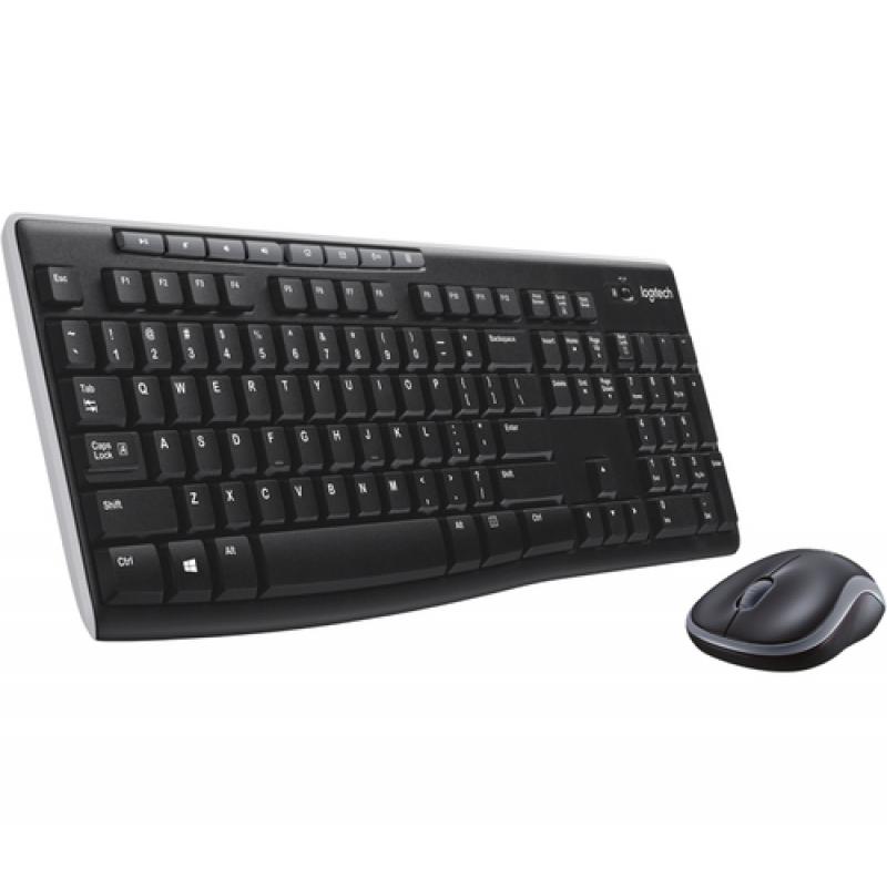 Logitech MK270 teclado RF inalámbrico AZERTY Belga Negro - Imagen 2