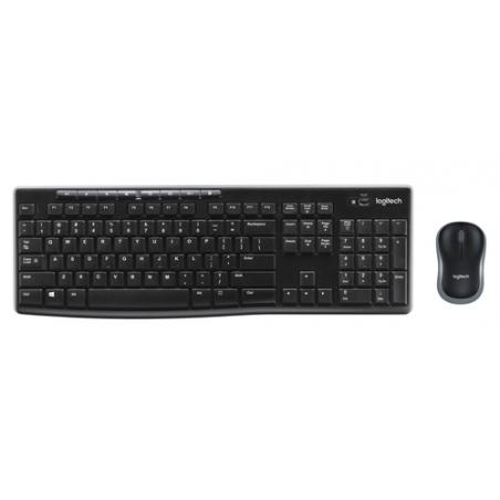 Logitech MK270 teclado RF inalámbrico QWERTZ Alemán Negro - Imagen 1