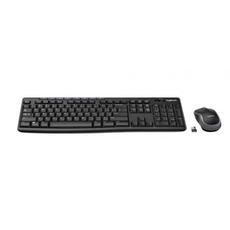 Logitech MK270 teclado RF inalámbrico QWERTZ Alemán Negro - Imagen 3