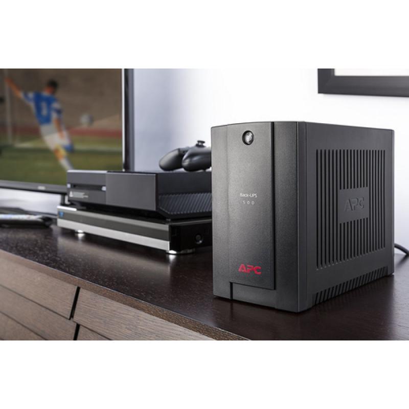 APC Back-UPS Línea interactiva 500 VA 300 W 3 salidas AC - Imagen 6