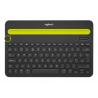 Logitech K480 Negro, Amarillo Bluetooth QWERTY Internacional de EE.UU. - Imagen 1