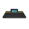 Logitech K480 Negro, Amarillo Bluetooth QWERTY Internacional de EE.UU. - Imagen 4