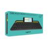 Logitech K480 Negro, Amarillo Bluetooth QWERTY Internacional de EE.UU. - Imagen 6