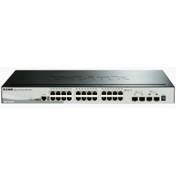 D-Link DGS-1510 Gestionado L3 Gigabit Ethernet (10/100/1000) Negro - Imagen 1
