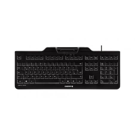 CHERRY KC 1000 SC teclado USB QWERTY Español Negro - Imagen 1