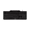 CHERRY KC 1000 SC teclado USB QWERTY Español Negro - Imagen 1