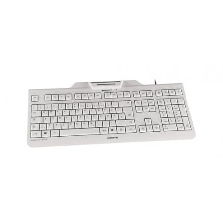 CHERRY KC 1000 SC teclado USB QWERTY Español Gris - Imagen 4