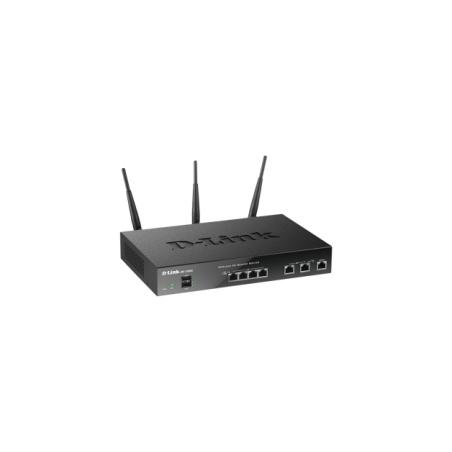 D-Link DSR-1000AC router inalámbrico Doble banda (2,4 GHz / 5 GHz) Gigabit Ethernet Negro - Imagen 2