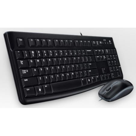 Logitech Desktop MK120, HU teclado USB QWERTZ Húngaro Negro - Imagen 1