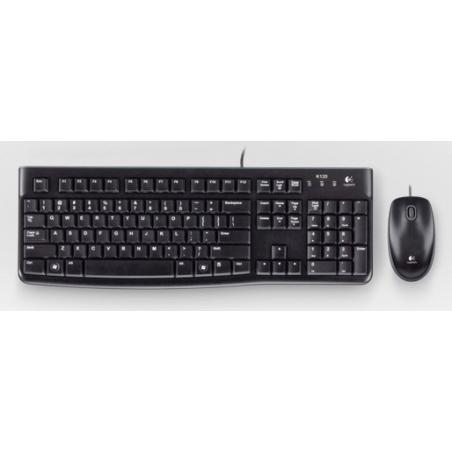 Logitech Desktop MK120, HU teclado USB QWERTZ Húngaro Negro - Imagen 2