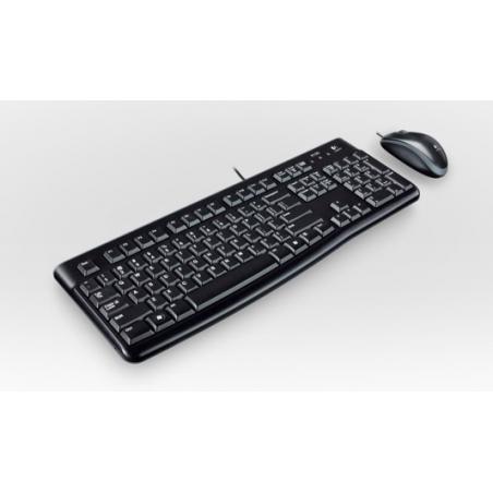 Logitech Desktop MK120, HU teclado USB QWERTZ Húngaro Negro - Imagen 5