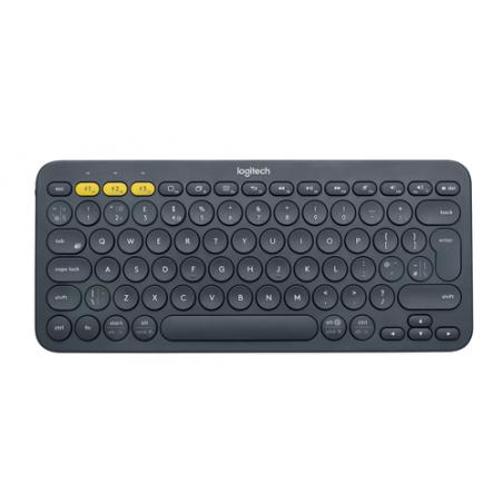 Logitech K380 teclado Bluetooth QWERTY Español Gris - Imagen 1