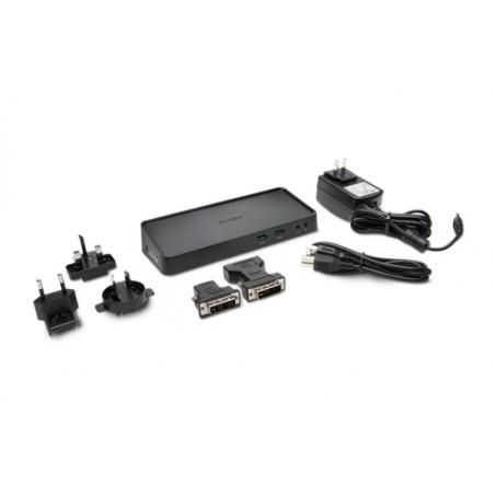 Kensington Replicador de puertos 2K dual USB 3.0 de 5 Gbps SD3600 - HDMI/DVI-I/VGA - Windows - Imagen 4