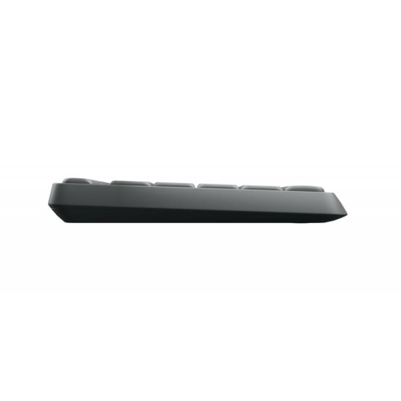 Logitech MK235 teclado RF inalámbrico QWERTZ Alemán Gris - Imagen 3