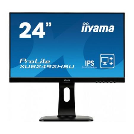 iiyama ProLite XUB2492HSU-B1 LED display 60,5 cm (23.8") 1920 x 1080 Pixeles Full HD Negro - Imagen 1