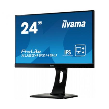 iiyama ProLite XUB2492HSU-B1 LED display 60,5 cm (23.8") 1920 x 1080 Pixeles Full HD Negro - Imagen 4