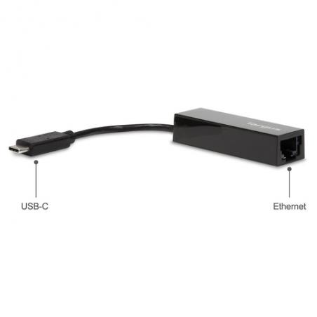 Targus ACA930EUZ cable gender changer USB C RJ-45 Negro - Imagen 3