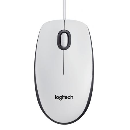 Logitech M100 ratón USB tipo A Óptico 1000 DPI Ambidextro - Imagen 1