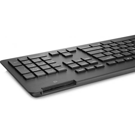 HP Business Slim Smartcard teclado USB Negro - Imagen 3