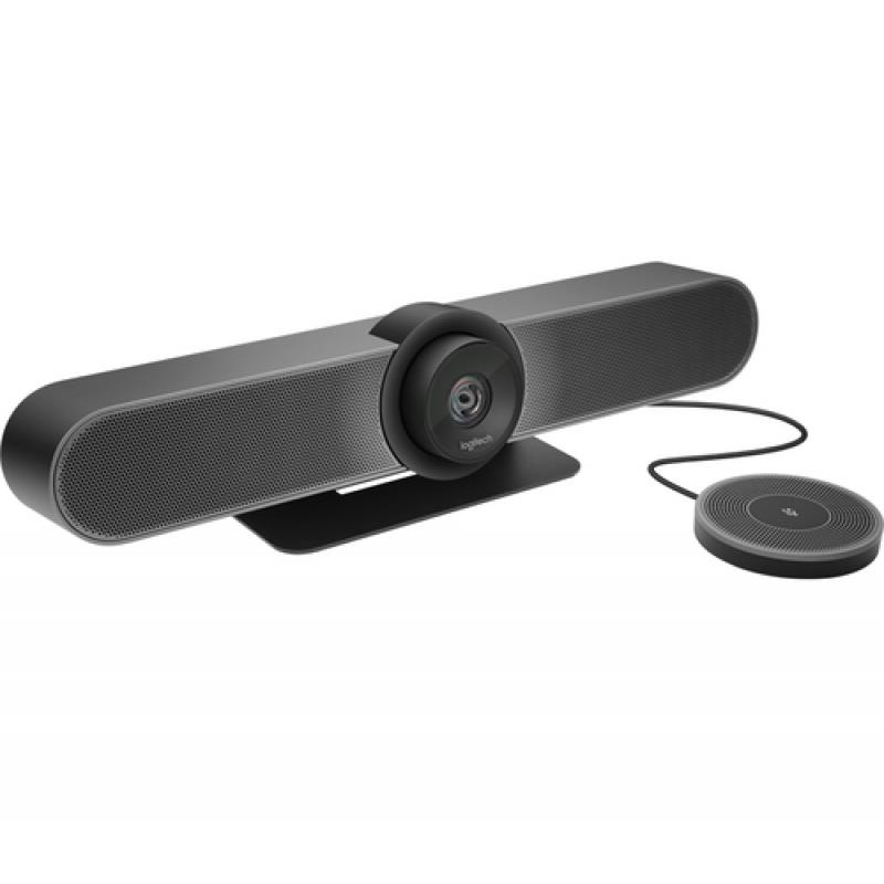 Logitech 989-000405 micrófono Micrófono para presentaciones Negro, Gris - Imagen 2