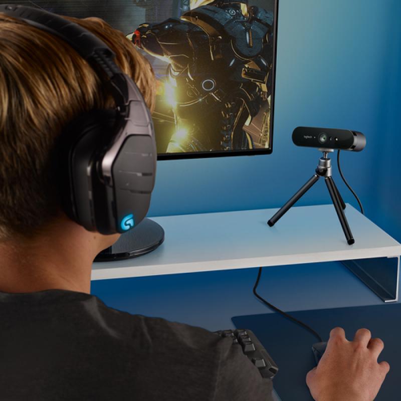 Logitech Brio Stream cámara web 4096 x 21060 Pixeles USB 3.2 Gen 1 (3.1 Gen 1) Negro - Imagen 6