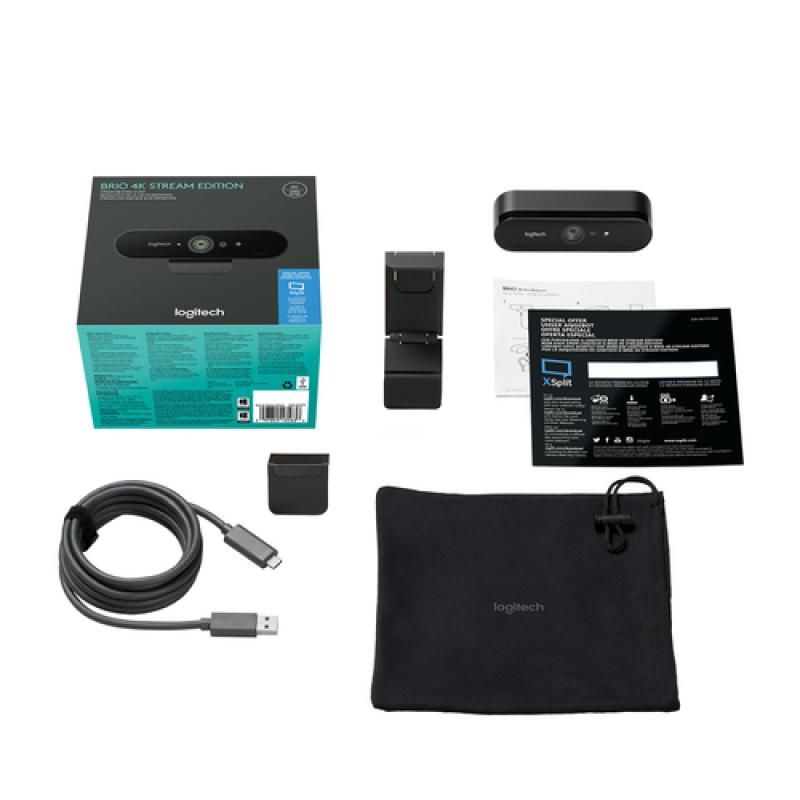 Logitech Brio Stream cámara web 4096 x 21060 Pixeles USB 3.2 Gen 1 (3.1 Gen 1) Negro - Imagen 9
