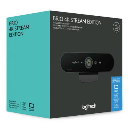 Logitech Brio Stream cámara web 4096 x 21060 Pixeles USB 3.2 Gen 1 (3.1 Gen 1) Negro - Imagen 12