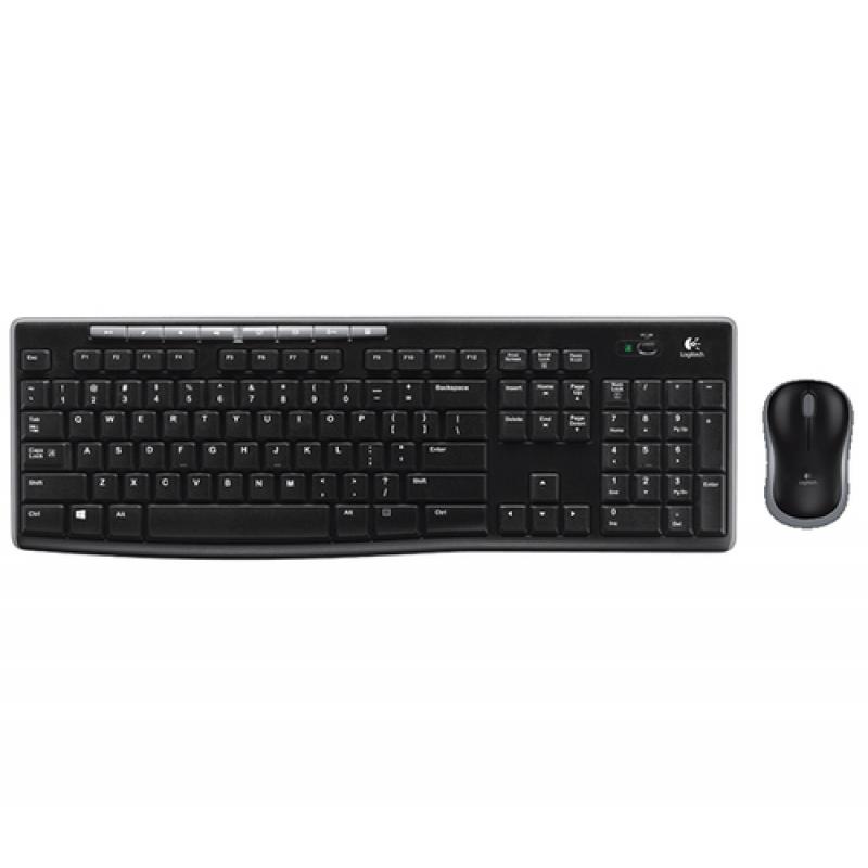 Logitech MK270 teclado RF inalámbrico QWERTZ Húngaro Negro - Imagen 1