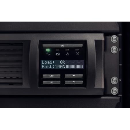 APC SMT1500RMI2UC sistema de alimentación ininterrumpida (UPS) Línea interactiva 1500 VA 1000 W 4 salidas AC - Imagen 5