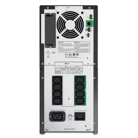 APC SMT3000IC sistema de alimentación ininterrumpida (UPS) Línea interactiva 3000 VA 2700 W 9 salidas AC - Imagen 2