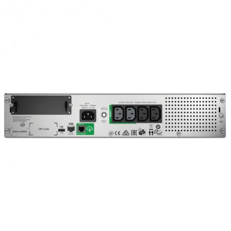 APC SMT750RMI2UC sistema de alimentación ininterrumpida (UPS) Línea interactiva 750 VA 500 W 4 salidas AC - Imagen 2