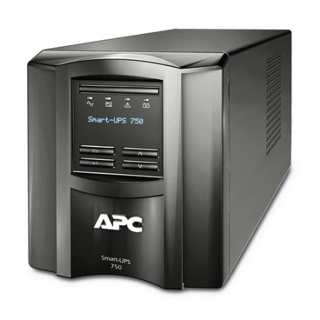 APC SMT750IC sistema de alimentación ininterrumpida (UPS) Línea interactiva 750 VA 500 W 6 salidas AC - Imagen 1