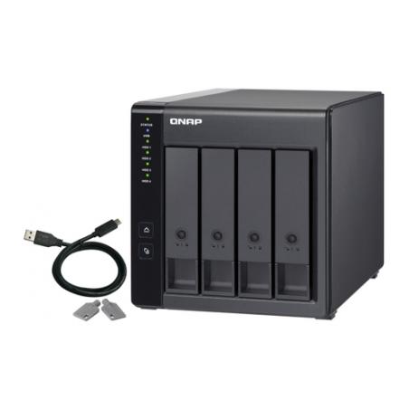 QNAP TR-004 unidad de disco multiple Negro - Imagen 8