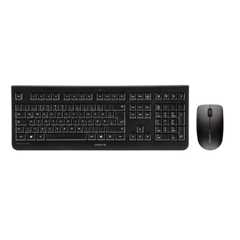CHERRY DW 3000 teclado RF inalámbrico Español Negro - Imagen 1