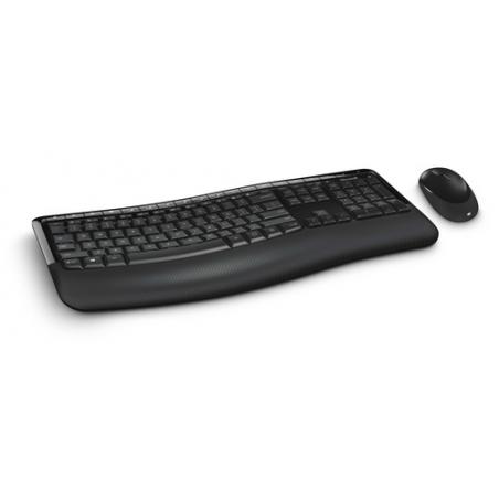 Microsoft Desktop 5050 teclado RF inalámbrico Negro - Imagen 1