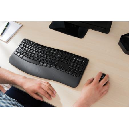 Microsoft Desktop 5050 teclado RF inalámbrico Negro - Imagen 4