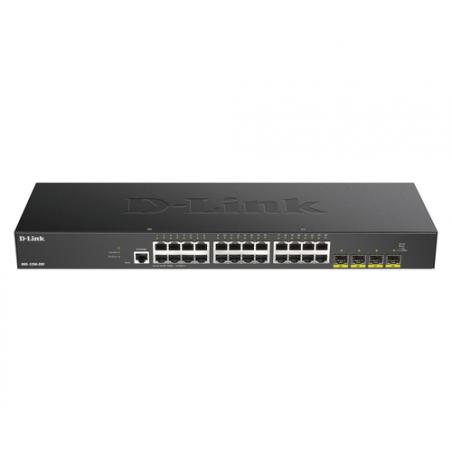 D-Link DGS-1250-28X switch Gestionado L3 Gigabit Ethernet (10/100/1000) Negro - Imagen 1