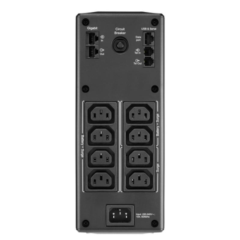 APC BR1300MI sistema de alimentación ininterrumpida (UPS) Línea interactiva 1300 VA 780 W 8 salidas AC - Imagen 3